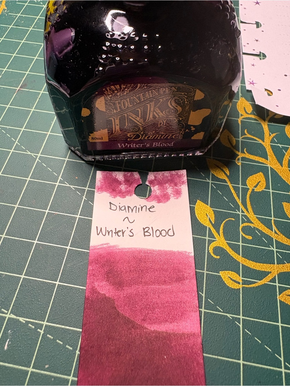 Diamine Writer's Blood Fountain Pen Ink
